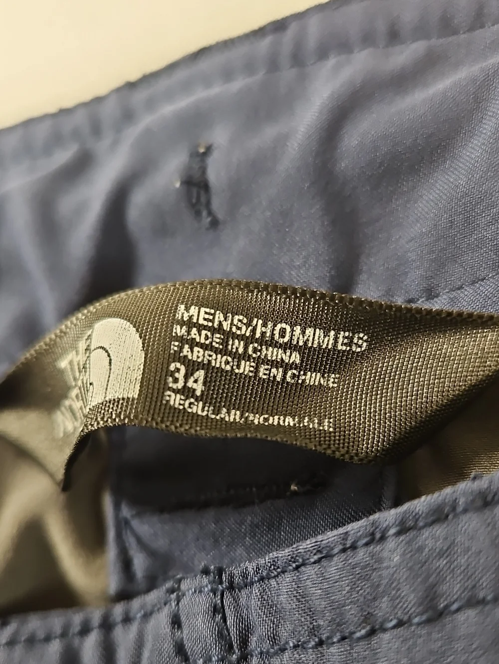 The North Face Men's Dark Navy Outdoor Shorts, Size 34